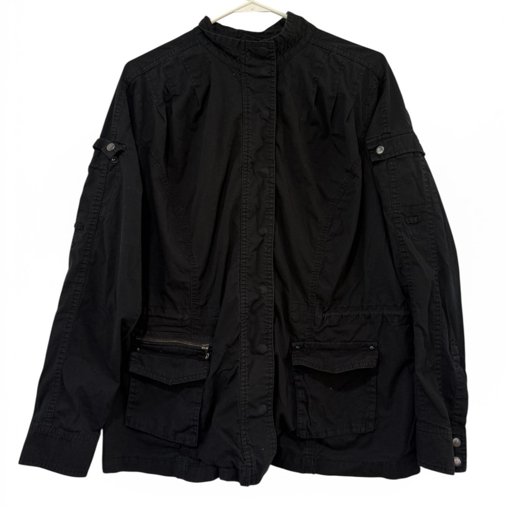 Torrid Black Utility Jacket